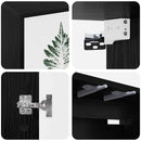 Væghængt TV Skab HANAU 69 x 33 x 40 cm Sort eg Konstrueret træ