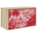 Væghængt TV Skab AACHEN 69 x 33 x 40 cm Sonoma-eg