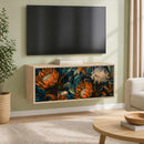 Væghængt TV Skab LOCHEM 102 x 33 x 40 cm Sonoma-eg