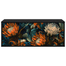 Væghængt TV Skab LOCHEM 102 x 33 x 40 cm Sort eg