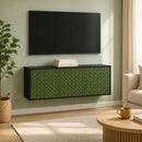 Væghængt TV Skab GELEEN 102 x 33 x 40 cm Sort eg