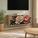 Væghængt TV Skab BORNE 102 x 33 x 40 cm Sonoma-eg
