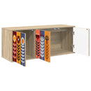 Væghængt TV Skab ESSEN 102 x 33 x 40 cm Sonoma-eg