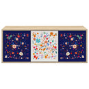 Væghængt TV Skab MAINZ 102 x 33 x 40 cm Sonoma-eg