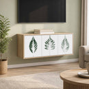 Væghængt TV Skab HANAU 102 x 33 x 40 cm Sonoma-eg