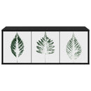 Væghængt TV Skab HANAU 102 x 33 x 40 cm Sort eg Konstrueret træ