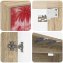 Væghængt TV Skab AACHEN 102 x 33 x 40 cm Sonoma-eg