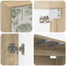 Væghængt TV Skab GOTHA 102 x 33 x 40 cm Sonoma-eg