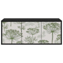 Væghængt TV Skab GOTHA 102 x 33 x 40 cm Sort eg Konstrueret træ
