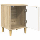 Natskab DOKKUM 2 stk. Sonoma-eg 36 x 33 x 50 cm Konstrueret træ