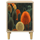 Natskab ZAANDAM 2 stk. Sonoma-eg 36 x 33 x 50 cm