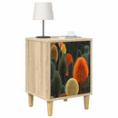 Natskab ZAANDAM 2 stk. Sonoma-eg 36 x 33 x 50 cm