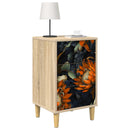 Natskab LOCHEM Sonoma-eg 36 x 33 x 60 cm Konstrueret træ
