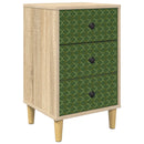 Natskab GELEEN Sonoma-eg 36 x 33 x 60 cm Konstrueret træ