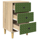 Natskab GELEEN 2 stk. Sonoma-eg 36 x 33 x 60 cm Konstrueret træ