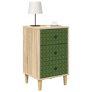 Natskab GELEEN 2 stk. Sonoma-eg 36 x 33 x 60 cm Konstrueret træ