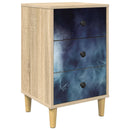 Natskab RAALTE Sonoma-eg 36 x 33 x 60 cm Konstrueret træ