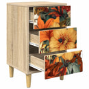 Natskab GENNEP 2 stk. Sonoma-eg 36 x 33 x 60 cm Konstrueret træ