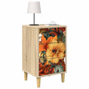 Natskab GENNEP 2 stk. Sonoma-eg 36 x 33 x 60 cm Konstrueret træ