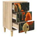 Natskab ZAANDAM Sonoma-eg 36 x 33 x 60 cm Konstrueret træ