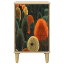 Natskab ZAANDAM 2 stk. Sonoma-eg 36 x 33 x 60 cm
