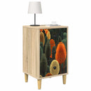 Natskab ZAANDAM 2 stk. Sonoma-eg 36 x 33 x 60 cm
