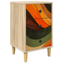 Natskab BONN Sonoma-eg 36 x 33 x 60 cm Konstrueret træ
