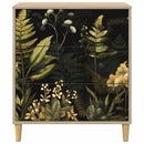 Skuffeskab RHENEN Tropisk jungleprint 66 x 36,5 x 75 cm