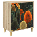 Skuffeskab ZAANDAM Skovtryk 66 x 36,5 x 75 cm Konstrueret træ