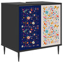 Badeværelsesskab MAINZ Sort eg 60 x 40 x 61 cm Konstrueret træ