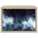 Vægmonteret natbord RAALTE Sonoma-eg 36 x 33 x 25 cm