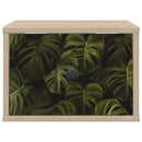 Vægmonteret natbord ELBURG 2 stk. Sonoma-eg 36 x 33 x 25 cm