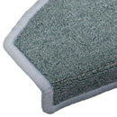 Selvklæbende Trappemåtter 15 stk. 80 x 24,5 x 3,5 cm Hav Blå