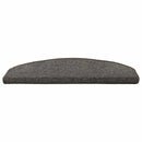 Selvklæbende Trappemåtter 15 stk. 80 x 24,5 x 3,5 cm Mørkegrå