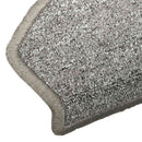 Selvklæbende Trappemåtter 15 stk. 80 x 24,5 x 3,5 cm Lysegrå