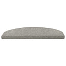 Selvklæbende Trappemåtter 15 stk. 80 x 24,5 x 3,5 cm Lysegrå