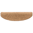 Selvklæbende Trappemåtter 15 stk. 80 x 24,5 x 3,5 cm Beige