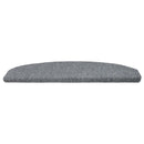 Selvklæbende Trappemåtter 15 stk. 80 x 24,5 x 3,5 cm Lysegrå