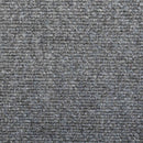 Selvklæbende Trappemåtter 15 stk. 80 x 24,5 x 3,5 cm Lysegrå