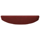 Selvklæbende Trappemåtter 15 stk. 80 x 25 x 3 cm Bordeaux Rød