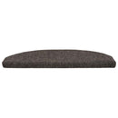 Selvklæbende Trappemåtter 15 stk. 80 x 24,5 x 3,5 cm Antracit