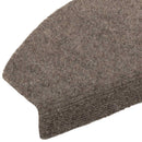 Selvklæbende Trappemåtter 15 stk. 80 x 24,5 x 3,5 cm Mokka