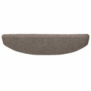 Selvklæbende Trappemåtter 15 stk. 80 x 24,5 x 3,5 cm Mokka