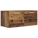 Vægskab Vægmonteret Gammelt træ 80 x 36,5 x 35 cm