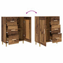 Sideboard Gammelt træ 69,5 x 34 x 90 cm Konstrueret træ