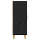 Sideboard Sort eg 69,5 x 34 x 90 cm Konstrueret træ
