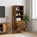 Highboard Gammelt træ 40 x 36 x 110 cm Konstrueret træ