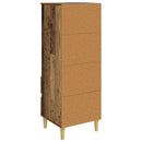 Highboard Gammelt træ 40 x 36 x 110 cm Konstrueret træ