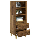 Highboard Gammelt træ 40 x 36 x 110 cm Konstrueret træ