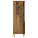Highboard Gammelt træ 40 x 36 x 110 cm Konstrueret træ